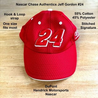 NASCAR Chase Authentics Jeff Gordon #24 Hat‎ Cap DuPont Hendrick Motorsports