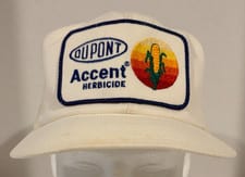 Vintage 1990s DuPont Accent Herbicide K Products Trucker Hat 90s Ag Farm Cap