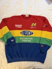Dupont Jeff Gordon Chase Vintage Sweatshirt Size XXL