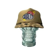 Vintage DUPONT Quality Snapback Camo Insulated Trucker Hat Adjustable Cap