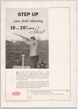 1933 DUPONT SKEET Vintage Print Ad Shotgun Training Field Trap Shooting Logo
