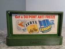 VINTAGE LIONEL O SCALE DUPONT ANTI-FREEZE BILLBOARD