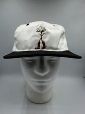 Vintage DuPont Agricultural Products Hat Cotton Boll in Boots White Snapback Cap