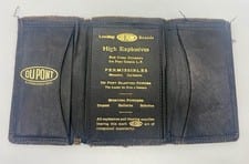 Vintage DuPont High Explosives Leather Wallet