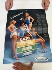 Vintage 1981 DuPont Automotive Refinish Products Pin Up Calendar